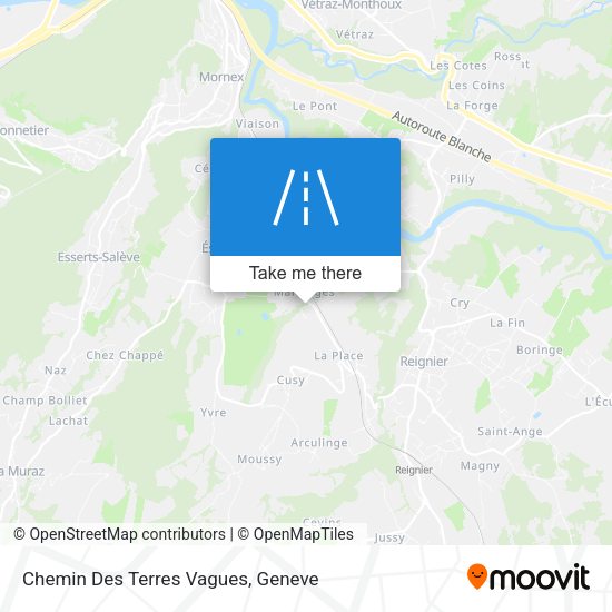 Chemin Des Terres Vagues map