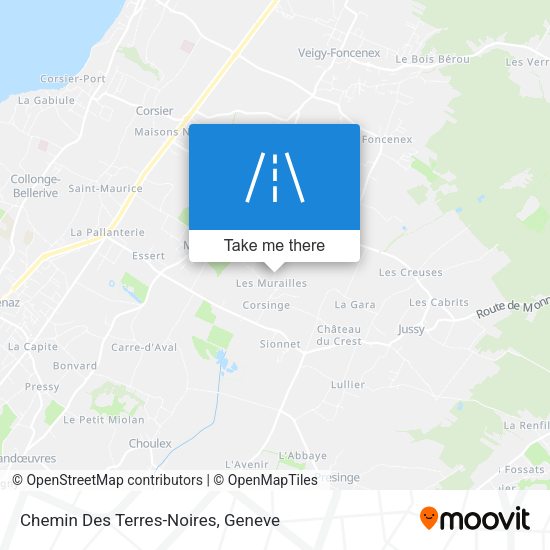 Chemin Des Terres-Noires map