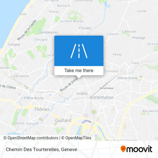 Chemin Des Tourterelles map