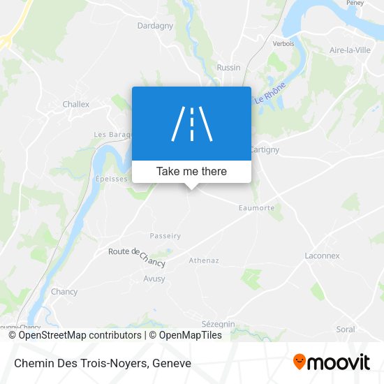 Chemin Des Trois-Noyers map