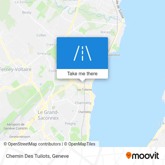 Chemin Des Tuilots map