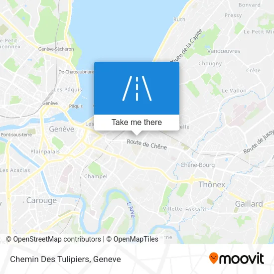 Chemin Des Tulipiers map