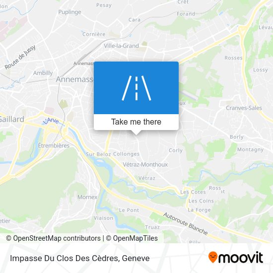 Impasse Du Clos Des Cèdres map