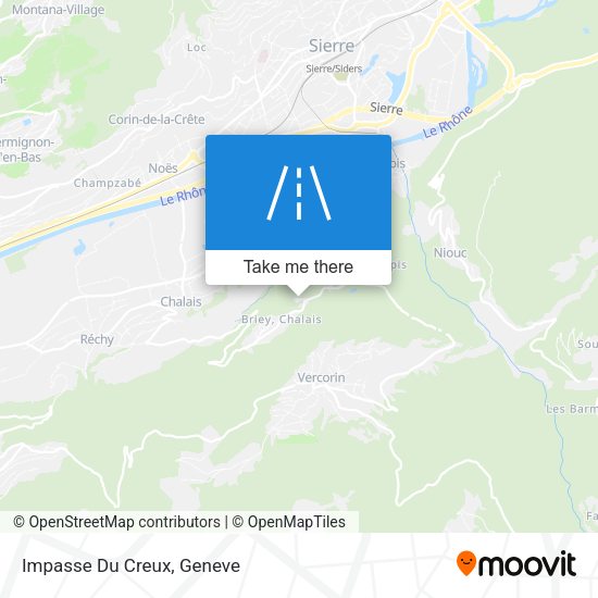 Impasse Du Creux map