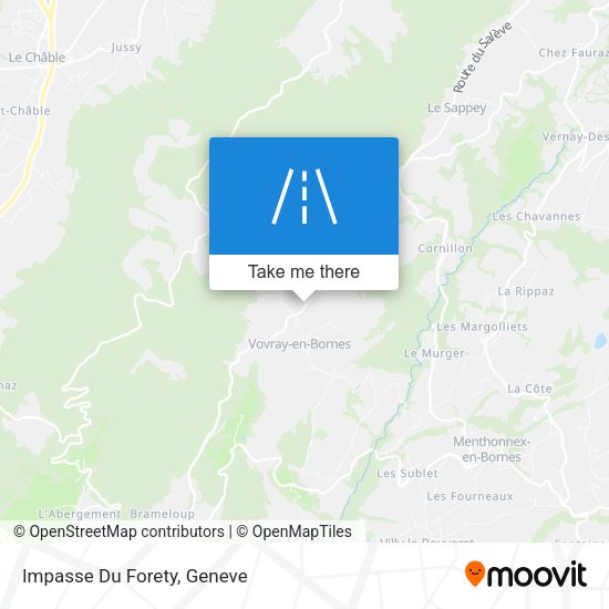 Impasse Du Forety map