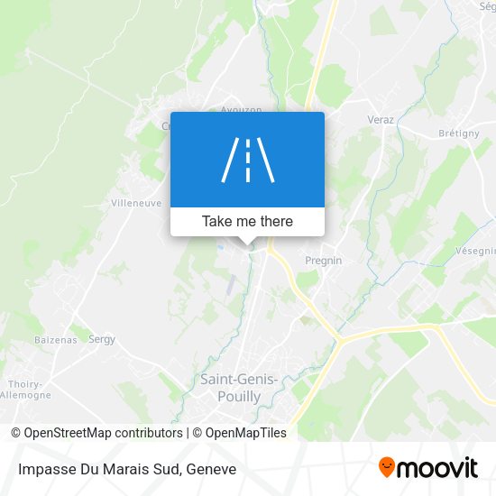 Impasse Du Marais Sud map