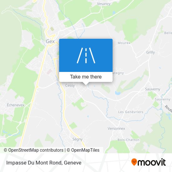 Impasse Du Mont Rond map