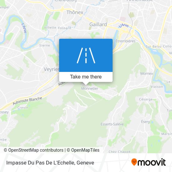 Impasse Du Pas De L'Echelle map