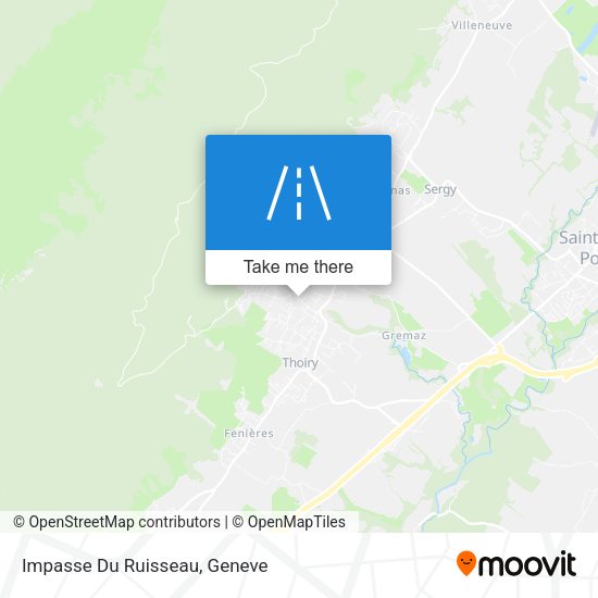 Impasse Du Ruisseau map
