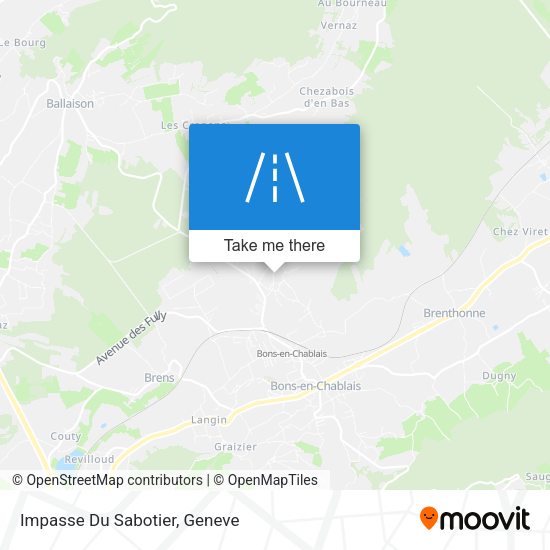 Impasse Du Sabotier map