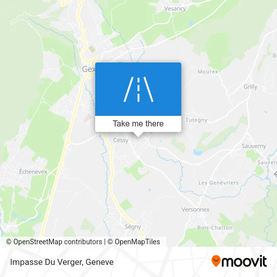Impasse Du Verger map
