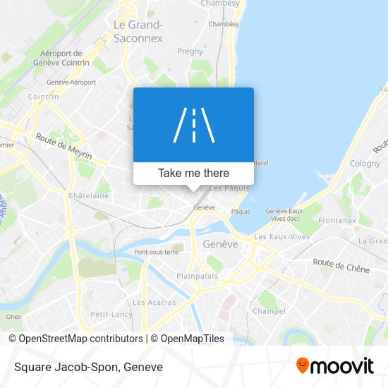 Square Jacob-Spon map