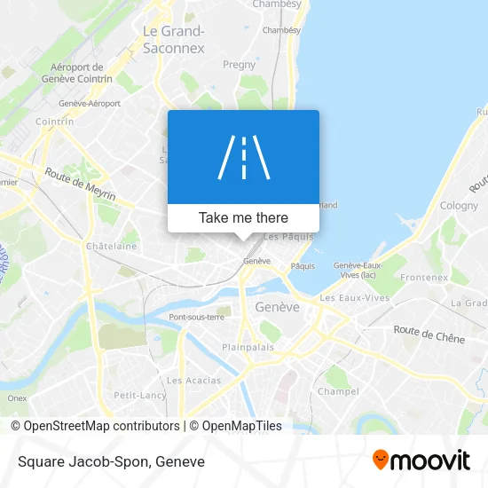 Square Jacob-Spon map