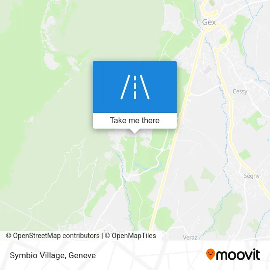 Symbio Village map