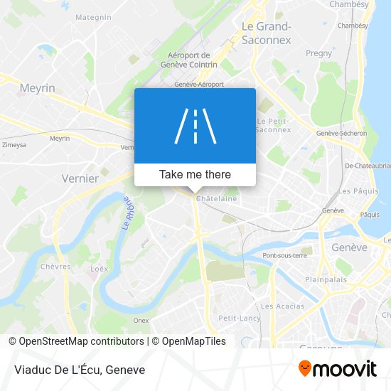 Viaduc De L'Écu map