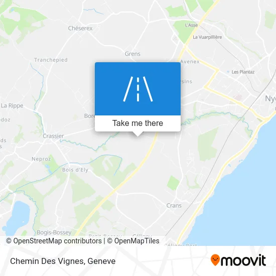 Chemin Des Vignes map