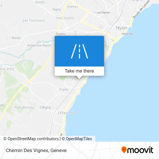 Chemin Des Vignes map
