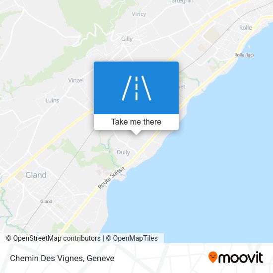 Chemin Des Vignes map