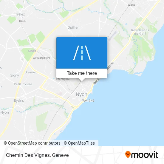 Chemin Des Vignes map