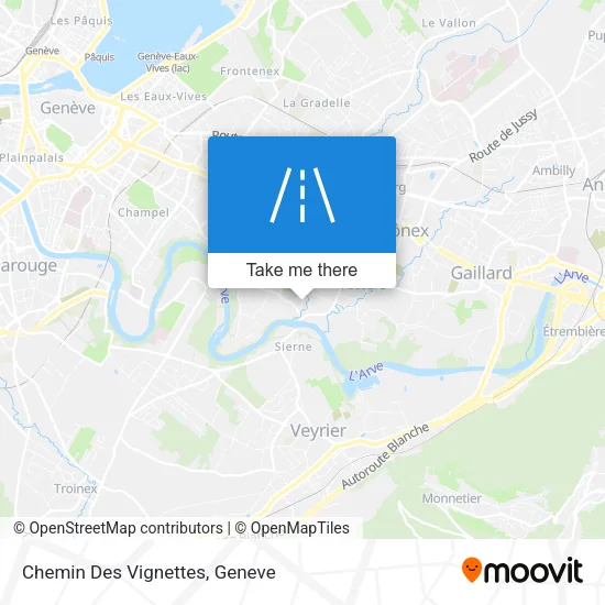 Chemin Des Vignettes map