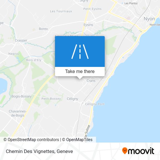 Chemin Des Vignettes map