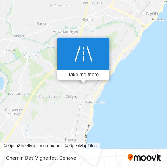 Chemin Des Vignettes map