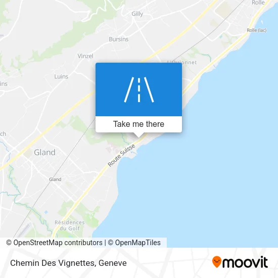 Chemin Des Vignettes map
