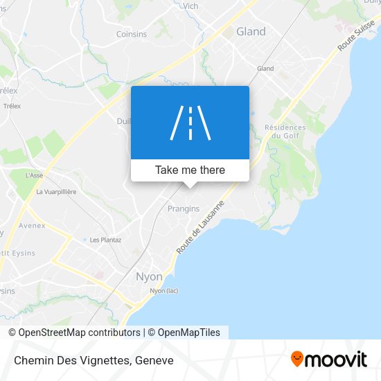 Chemin Des Vignettes map