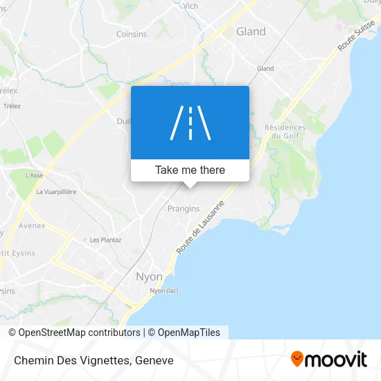 Chemin Des Vignettes map
