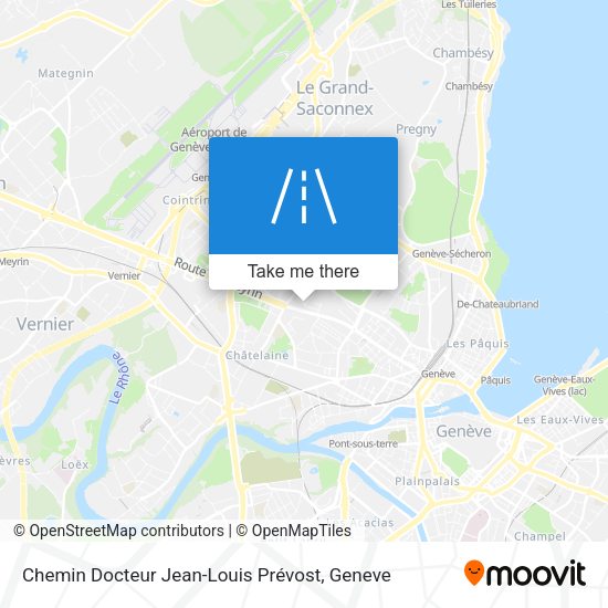 Chemin Docteur Jean-Louis Prévost map