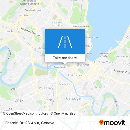 Chemin Du 23-Août map