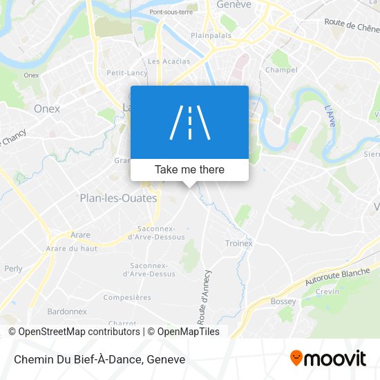 Chemin Du Bief-À-Dance map