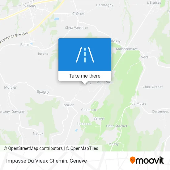 Impasse Du Vieux Chemin map