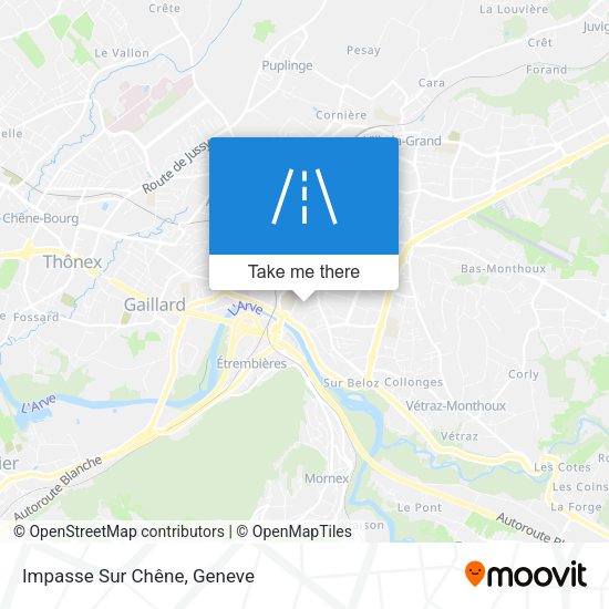 Impasse Sur Chêne map