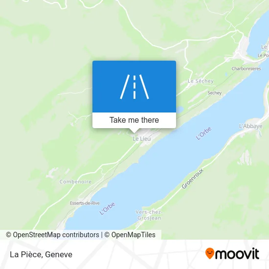 La Pièce map