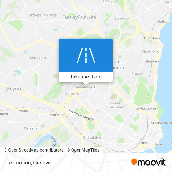 Le Lumion map