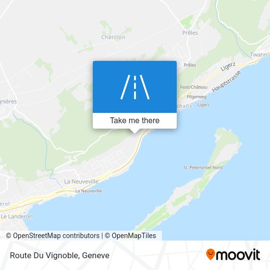 Route Du Vignoble map
