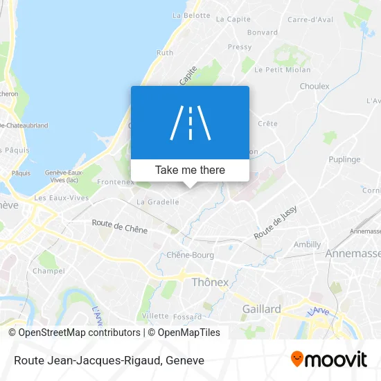 Route Jean-Jacques-Rigaud map