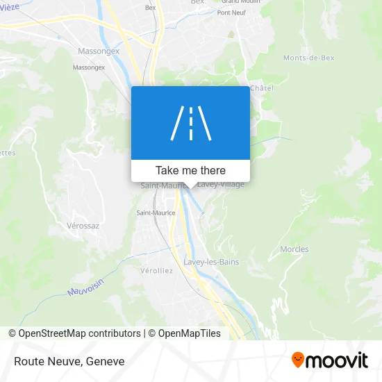 Route Neuve plan