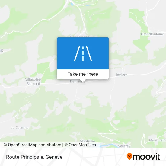 Route Principale map