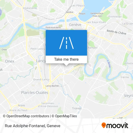 Rue Adolphe-Fontanel map