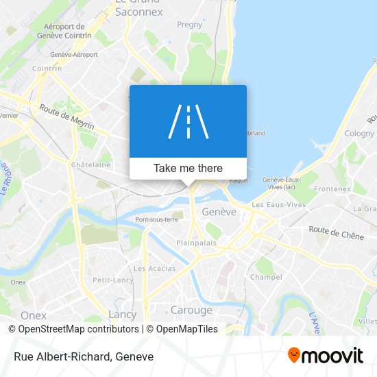 Rue Albert-Richard map