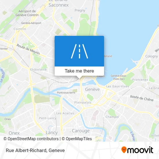 Rue Albert-Richard map