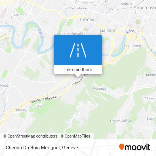 Chemin Du Bois Mériguet map