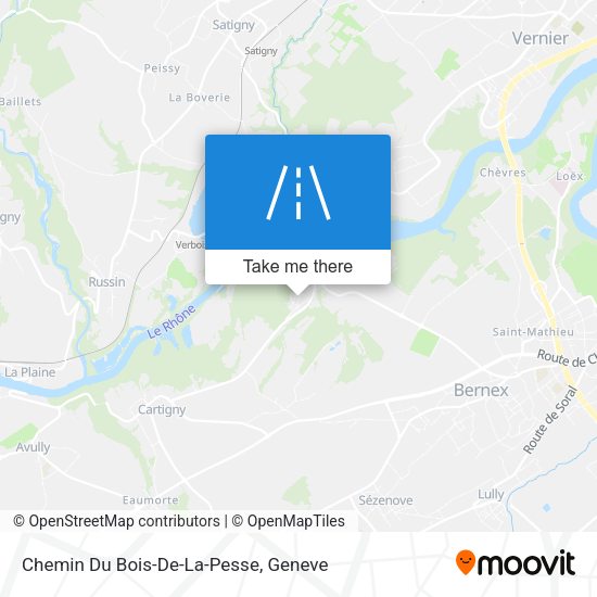 Chemin Du Bois-De-La-Pesse map