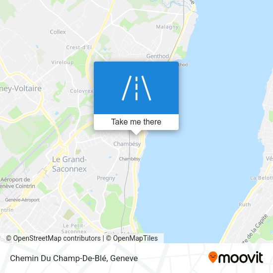 Chemin Du Champ-De-Blé map