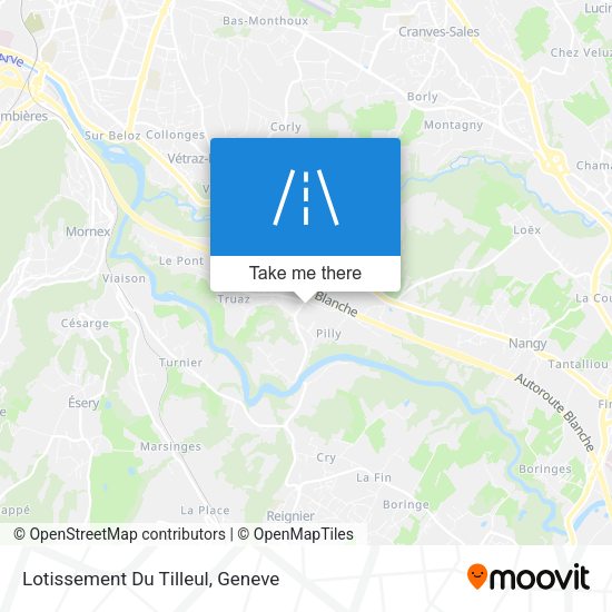 Lotissement Du Tilleul map