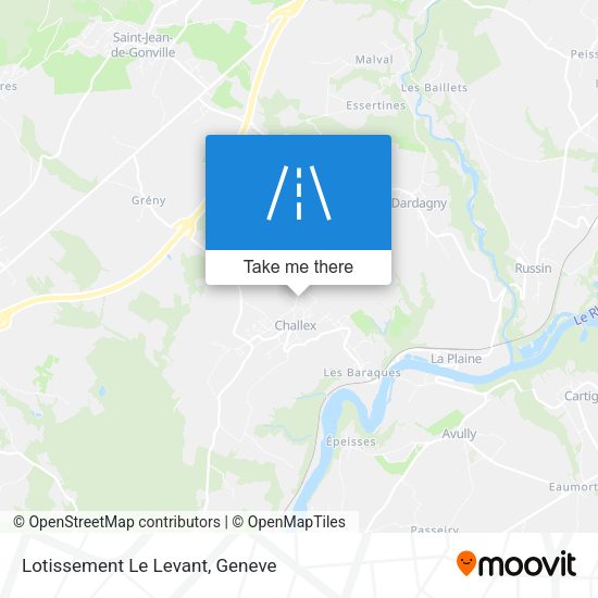 Lotissement Le Levant map