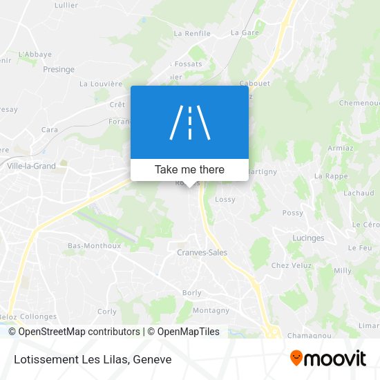 Lotissement Les Lilas map
