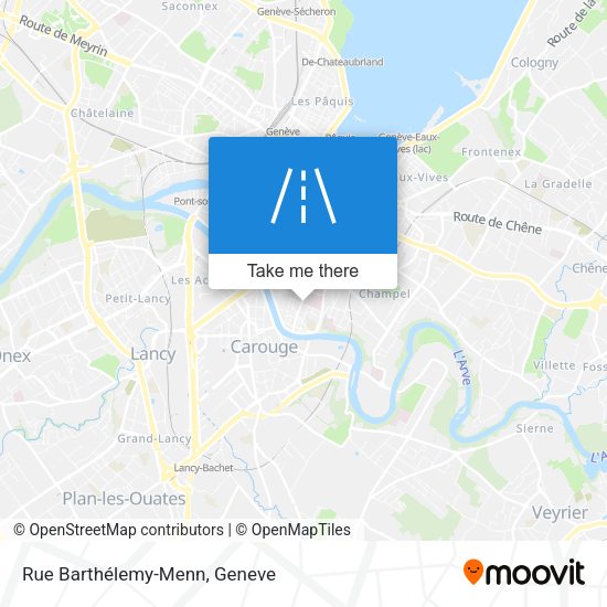 Rue Barthélemy-Menn map